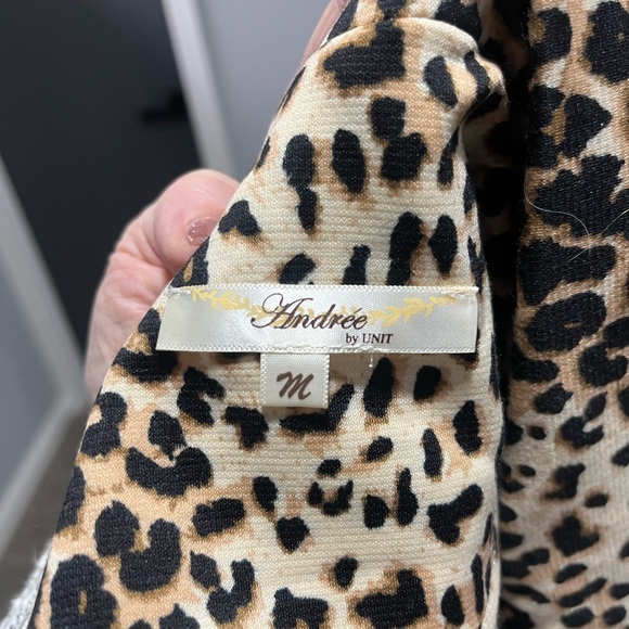 Andree leopard print jacket - Picture 2 of 2